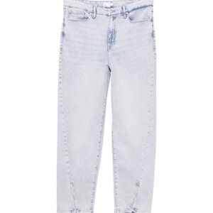 GOOD AMERICAN  Good Boy Straight Jeans - High Rise  Plus Size 15&16 Stretch NWT